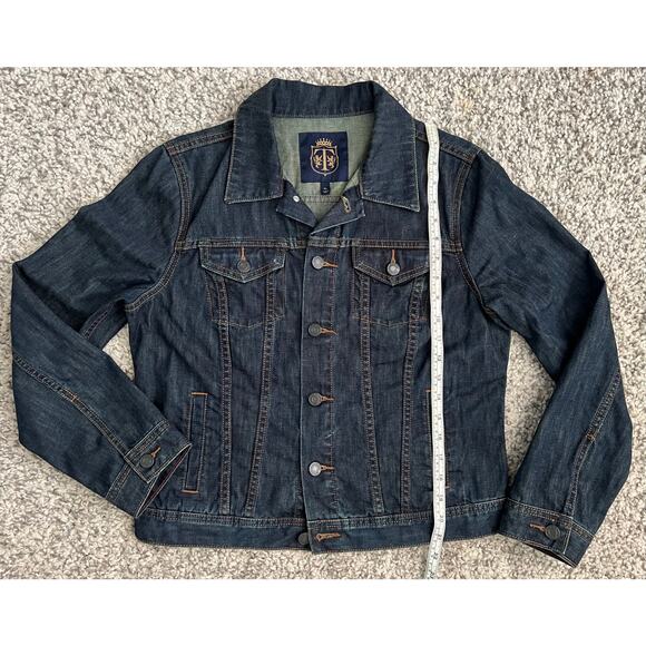 Talbots Womens Jean Jacket Petite Medium - Picture 6 of 6
